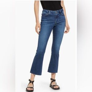 FRAME Le Crop Mini Boot High Waist Raw Hem Jeans - 24